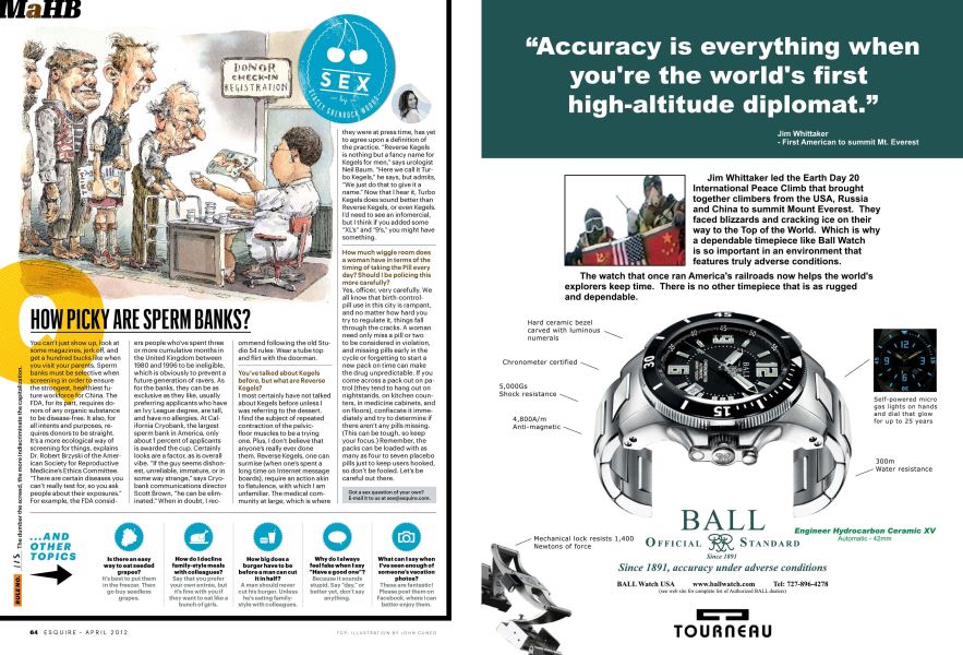 How Picky Are Sperm Banks?