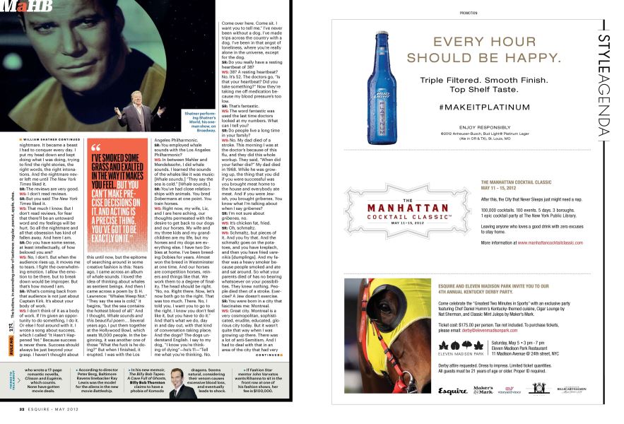 Advertisement | Esquire | MAY 2012