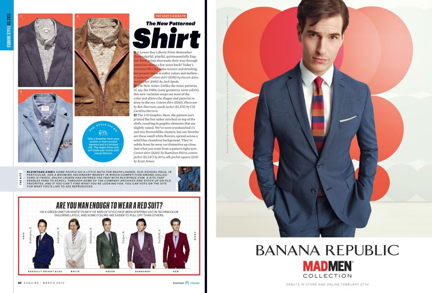 Are You Man Enough to Wear a Red Suit?