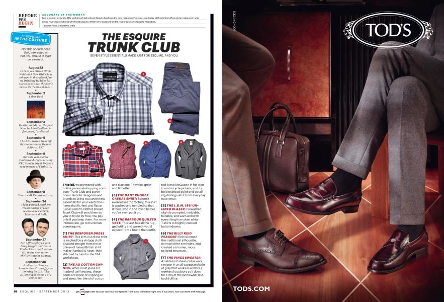 THE ESQUIRE TRUNK CLUB