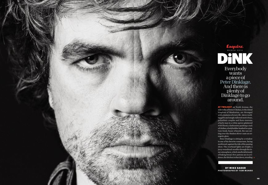 Dink | Esquire | MARCH 2014