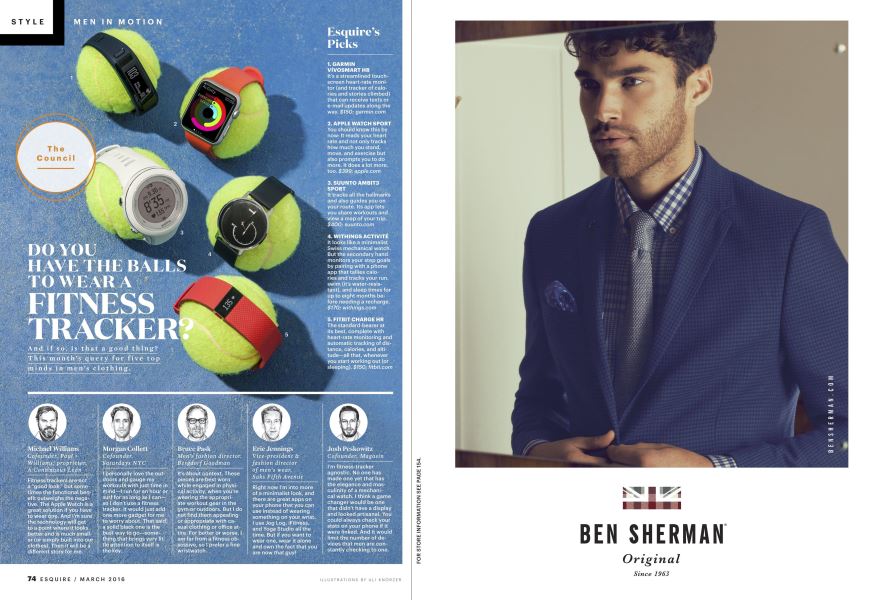 Do You Have the Balls to Wear a Fitness Tracker?