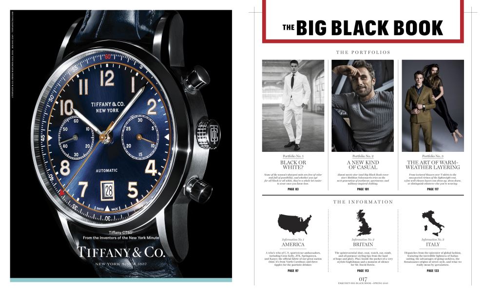 THE BIG BLACK BOOK | Esquire | Spring/Summer 2016