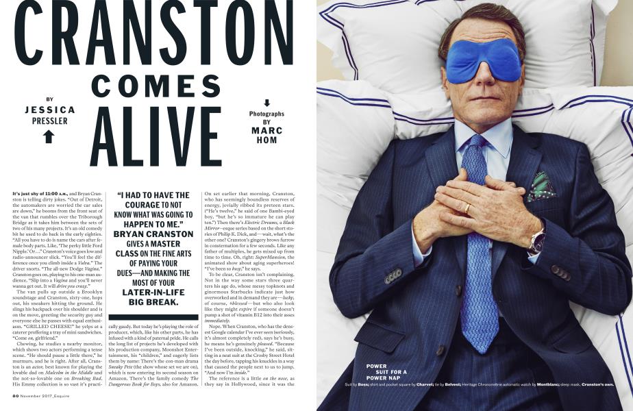 Cranston Comes Alive Esquire November 17