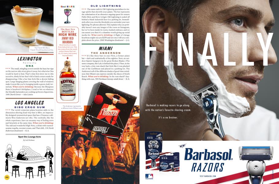 Spot On: Lounge Acts