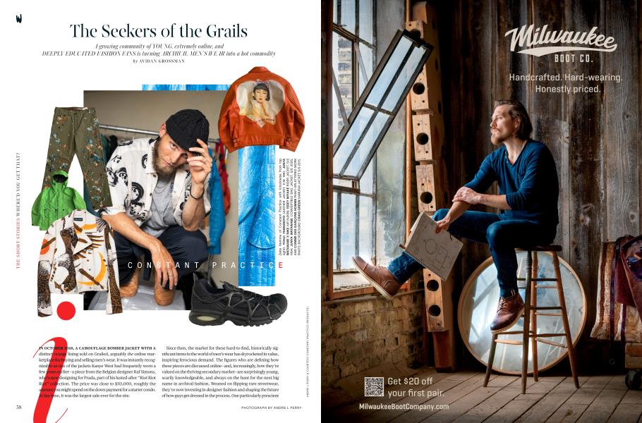 The Seekers of the Grails | Esquire | OCTOBER/NOVEMBER 2020