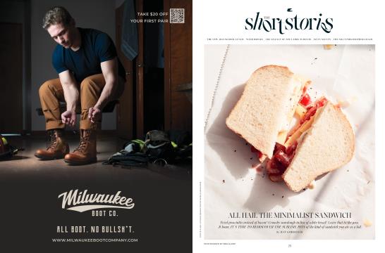 ALL HAIL THE MINIMALIST SANDWICH - MARCH | Esquire