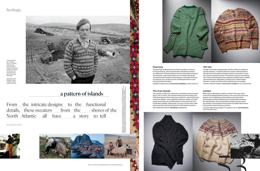 a pattern of islands