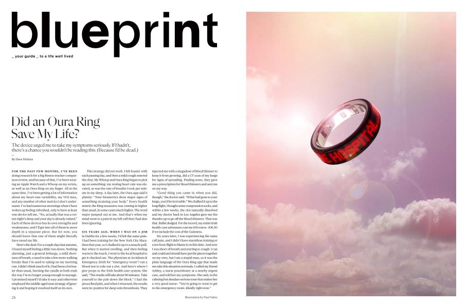 Did an Oura Ring Save My Life?